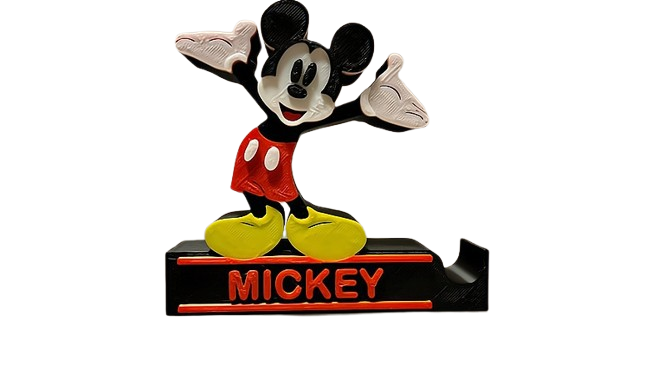 Apoya celular de Mickey Mouse